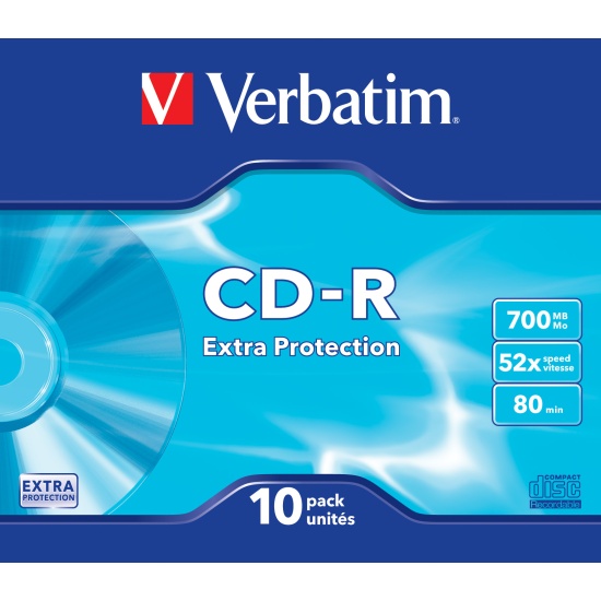 Verbatim CD-R Extra Protection 700 MB 10 pc(s) Image