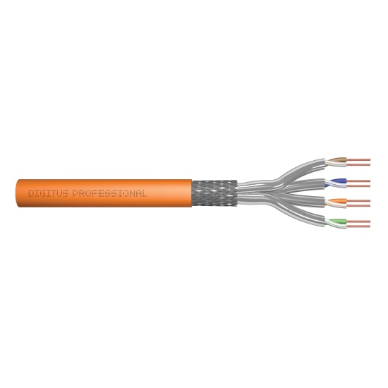 Digitus Cat.7 S/FTP installation cable, 250 m, simplex, Dca-s1a d1 a1 Image