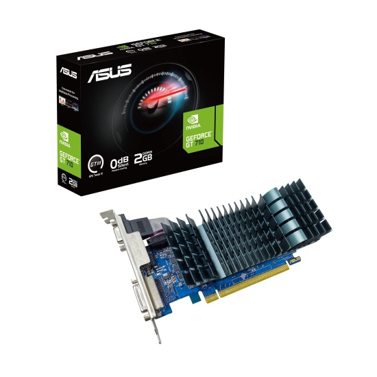 ASUS GT710-SL-2GD3-BRK-EVO NVIDIA GeForce GT 710 2 GB GDDR3 Image