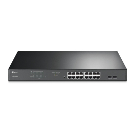 TP-Link JetStream 16-Port Gigabit Easy Smart PoE/PoE+ Switch Image