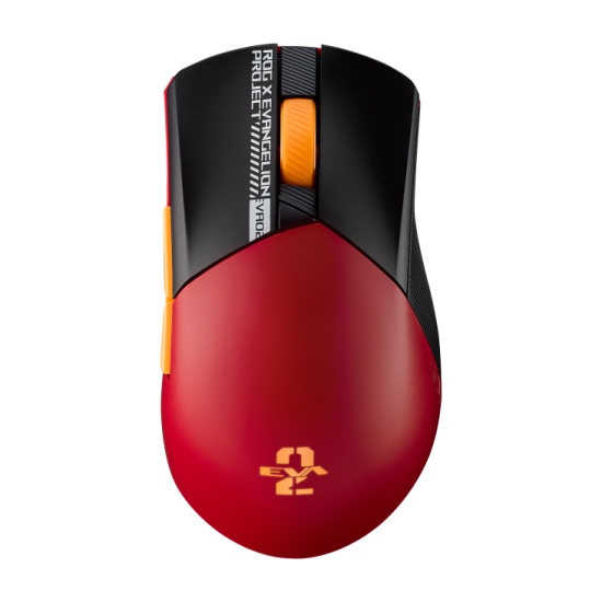 ASUS ROG Gladius III Wireless AimPoint EVA-02 Edition mouse Right-hand RF Wireless + Bluetooth + USB Type-A Optical 36000 DPI Image
