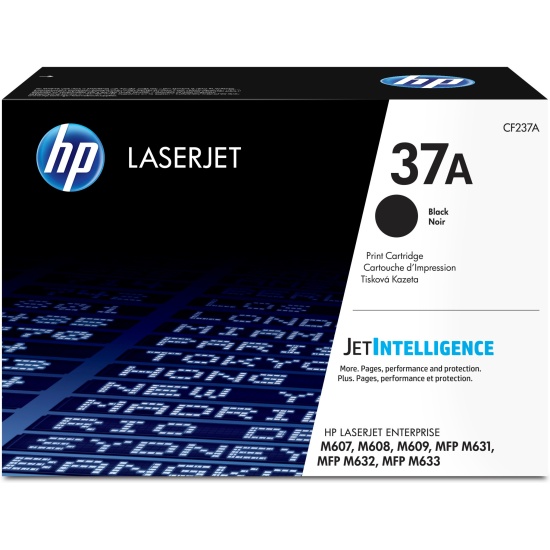 HP 37A Black Original LaserJet Toner Cartridge Image