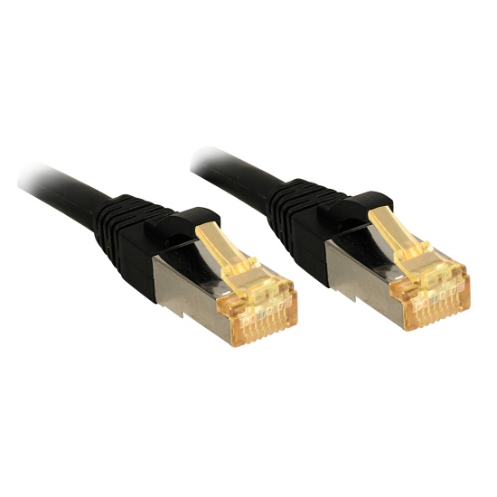 Lindy 47307 networking cable Black 1 m Cat7 S/FTP (S-STP) Image