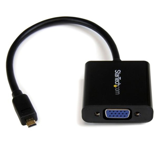 StarTech.com Micro HDMI to VGA Adapter Converter for Smartphones / Ultrabook / Tablet - 1920x1080 Image