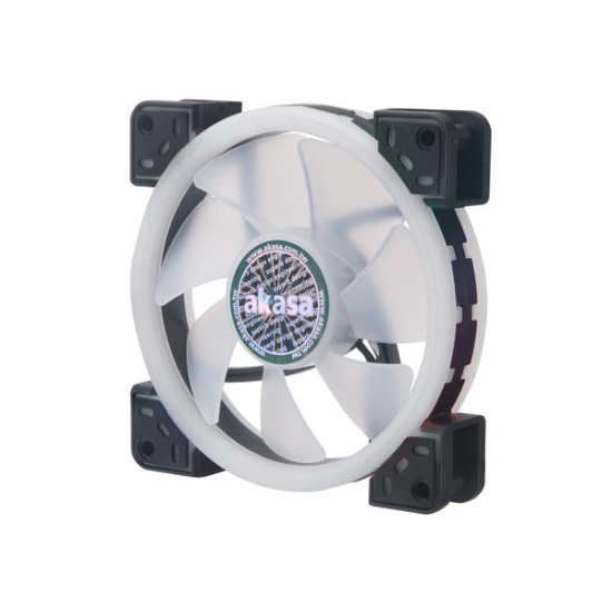 Akasa Vegas TLX Computer case Fan 12 cm Black, White Image