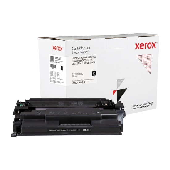 Everyday (TM) Black Toner by Xerox compatible with HP 26X (CF226X/ CRG-052H) Image