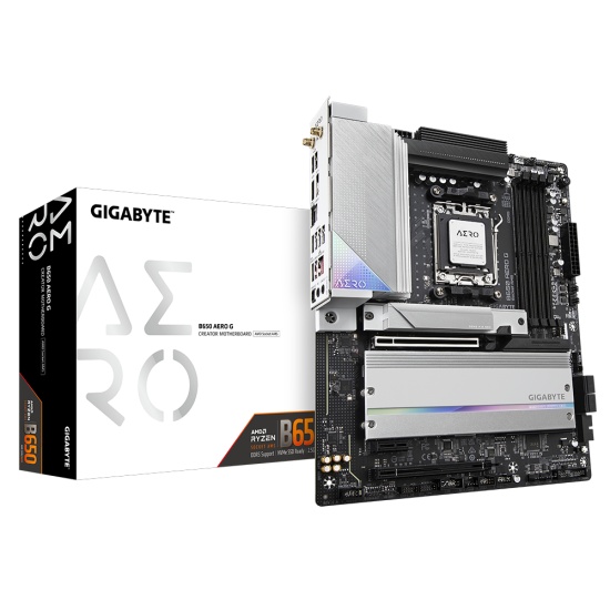 Gigabyte B650 AERO G (rev. 1.0) AMD B650 Socket AM5 ATX Image