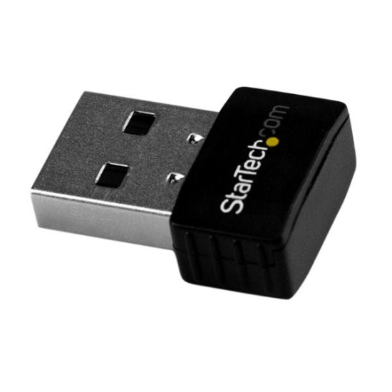 StarTech.com USB Wi-Fi Adapter - AC600 - Dual-Band Nano Wireless Adapter Image