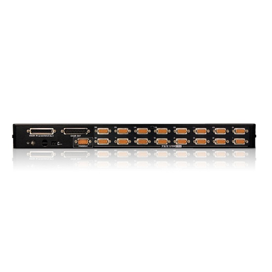 ATEN 16-Port USB - PS/2 VGA KVM Switch with USB Peripheral port Image