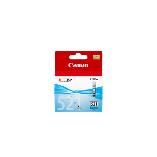 Canon CLI-521C Cyan Ink Cartridge Image