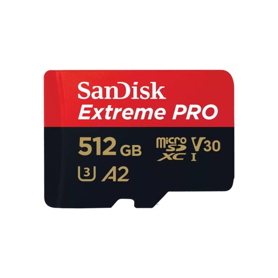 SanDisk Extreme PRO 512 GB MicroSDXC UHS-I Class 10 Image