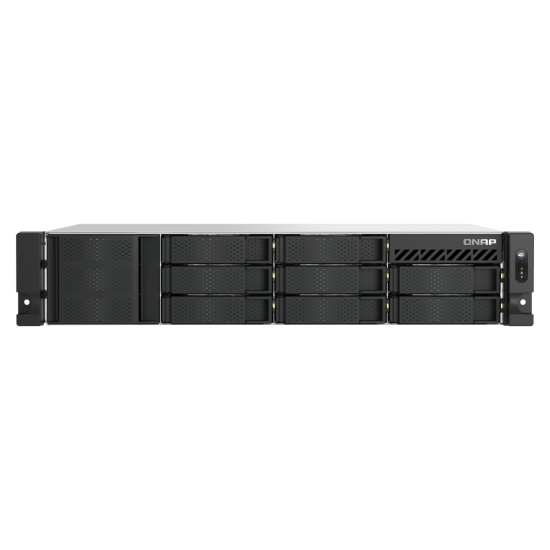 QNAP TS-855EU-8G NAS/storage server SAN Rack (2U) Ethernet LAN Black C5125 Image