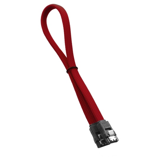 Cablemod ModMesh SATA cable 0.3 m SATA 7-pin Black, Red Image