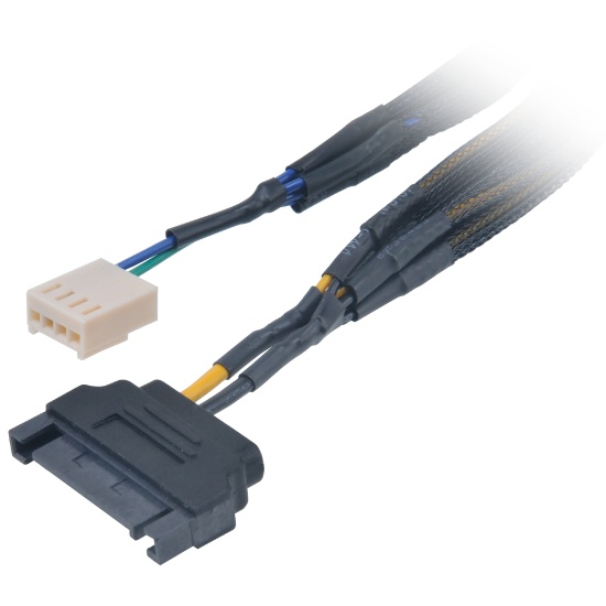 Akasa Flexa FP5S PWM Fan Splitter Cable - 45cm, Powers 5 Fans From One Header - View #6