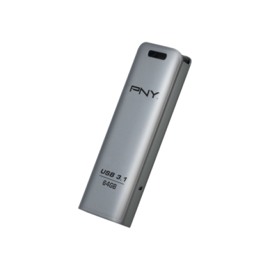 PNY FD64GESTEEL31G-EF USB flash drive 64 GB 3.2 Gen 1 (3.1 Gen 1) Stainless steel Image