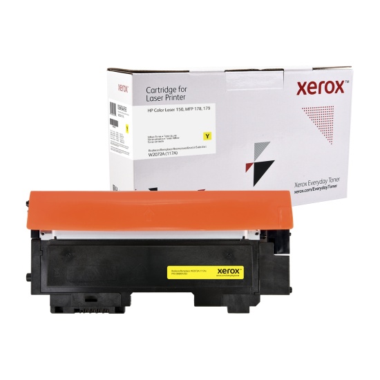 Everyday (TM) Yellow Toner by Xerox compatible with HP 117A (W2072A), Standard Yield Image