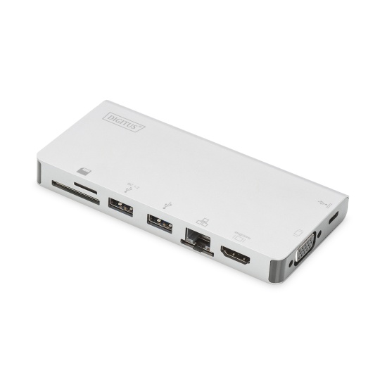 Digitus USB Type-C™ Multiport Travel Dock, 8 Port Image