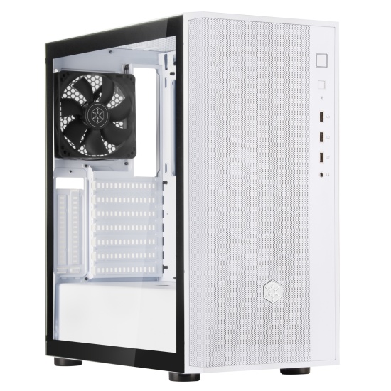 Silverstone FARA R1 Midi Tower White Image