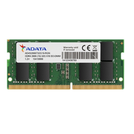 ADATA AD4S26668G19-SGN memory module 8 GB DDR4 2666 MHz Image