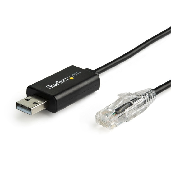 StarTech.com 6 ft. (1.8 m) Cisco USB Console Cable - USB to RJ45 Image