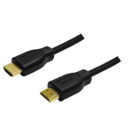 LogiLink 2m HDMI HDMI cable HDMI Type A (Standard) Black Image