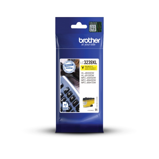 Brother LC-3239XLY ink cartridge 1 pc(s) Original High (XL) Yield Yellow Image