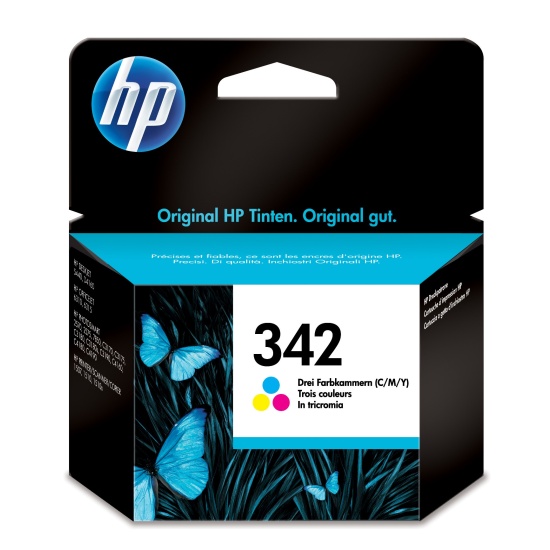 HP 342 Tri-color Original Ink Cartridge Image