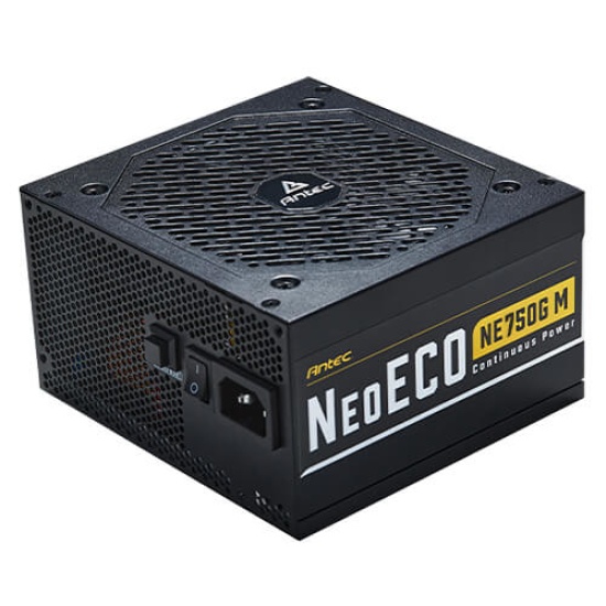 Antec Neo ECO Modular NE750G M GB power supply unit 750 W 20+4 pin ATX ATX Black Image