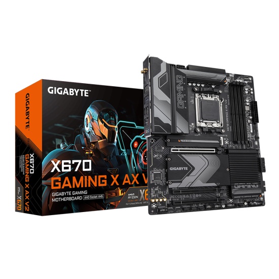 Gigabyte X670 GAMING X AX V2 (rev. 1.0) AMD X670 Socket AM5 ATX Image