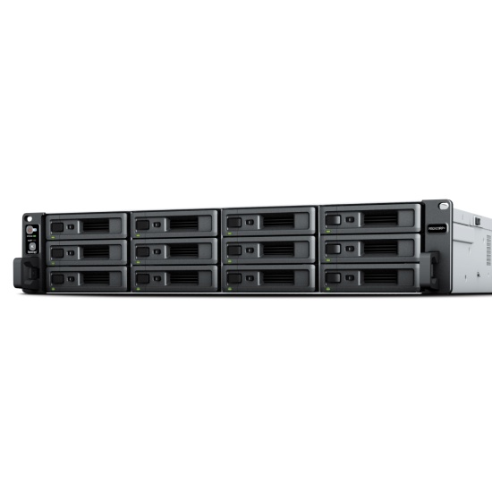 Synology RackStation RS2423RP+ NAS/storage server Rack (2U) Ethernet LAN Black, Grey V1780B Image