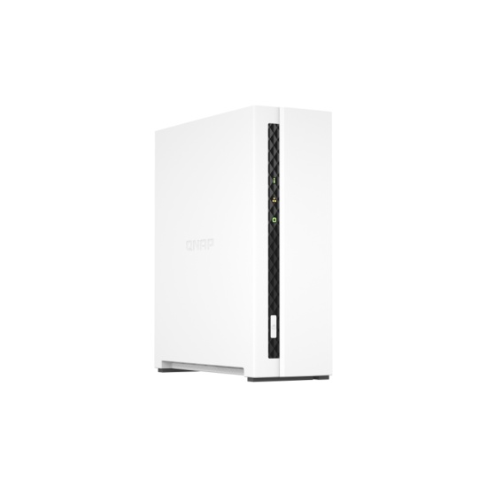 QNAP TS-133 NAS/storage server Tower Ethernet LAN White Image