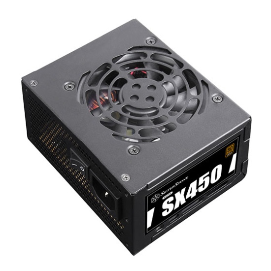 Silverstone SX450-B power supply unit 450 W 24-pin ATX SFX Black Image