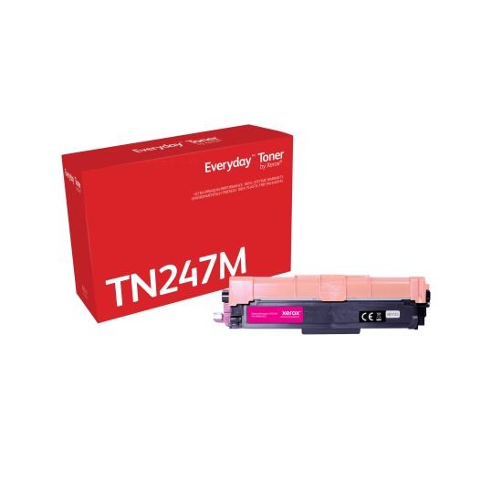 Everyday Magenta Toner compatible with Brother TN-247M, High Yield Image
