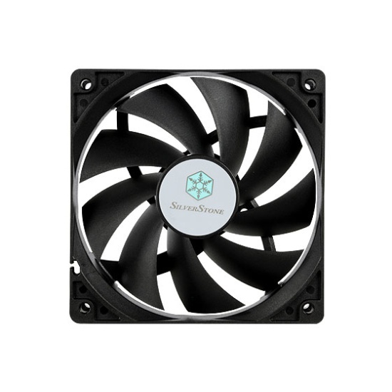 Silverstone FN121-P Computer case Fan 12 cm Black Image