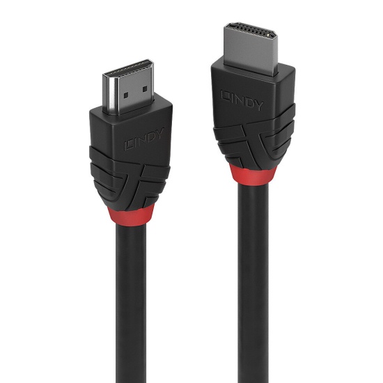 Lindy 36774 HDMI cable 5 m HDMI Type A (Standard) 3 x HDMI Type A (Standard) Black Image