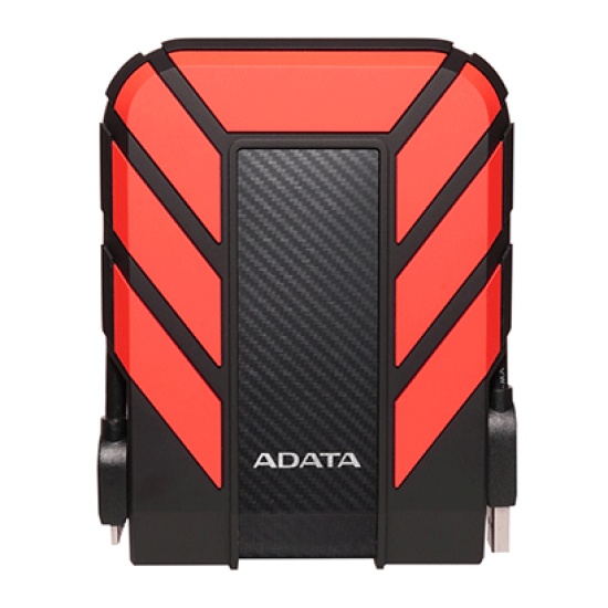 1TB ADATA HD710 Pro external hard drive Black, Red Image