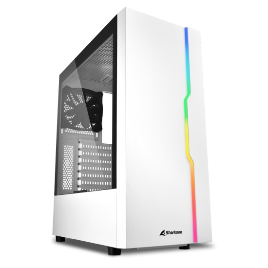 Sharkoon RGB Slider Midi Tower White Image