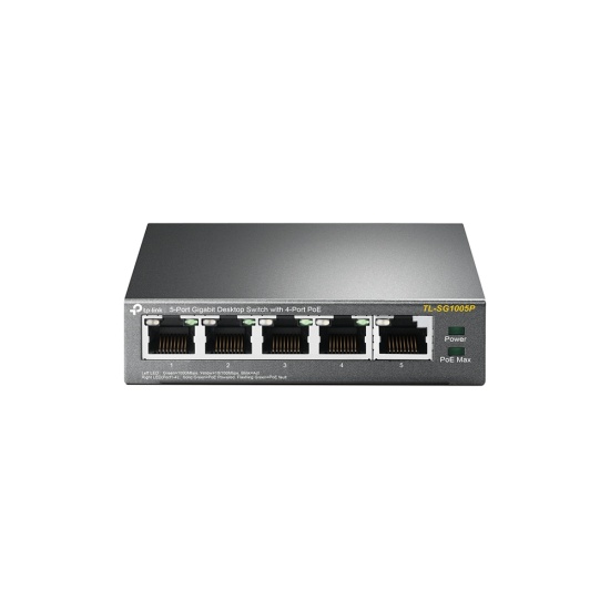 TP-Link 5-Port Gigabit Desktop PoE Switch with 4-Port Image