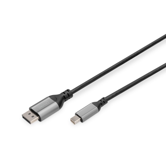 Digitus 8K DisplayPort Adapter Cable, Mini DP to DP Image