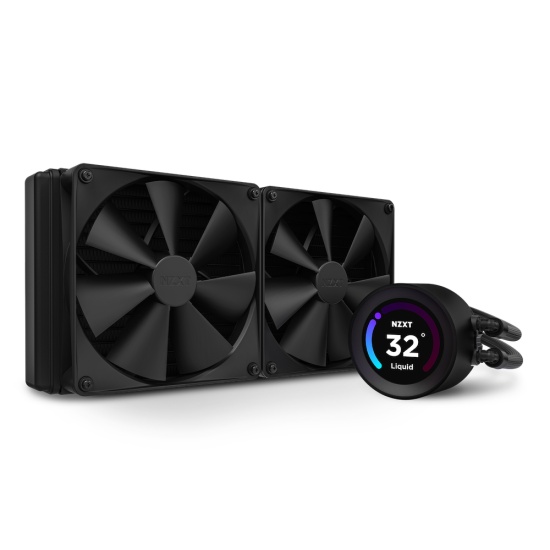 NZXT Kraken Elite 280 Processor All-in-one liquid cooler 14 cm Black Image