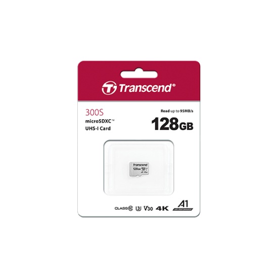 Transcend microSD Card SDHC 300S 128GB Image