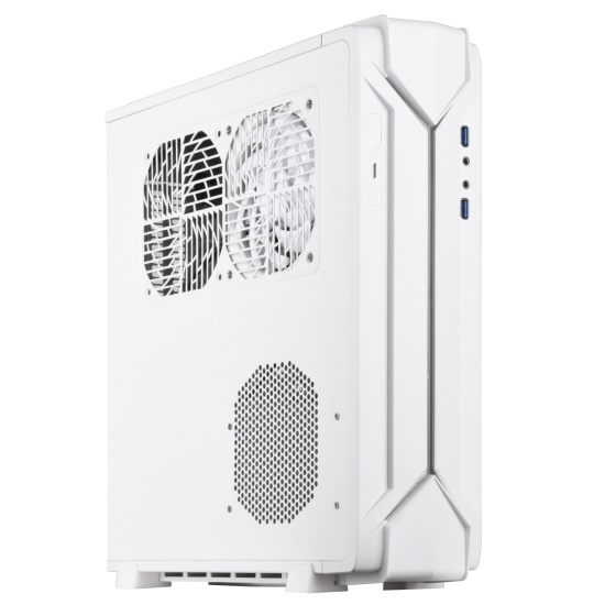 Silverstone RVZ03-ARGB Desktop White Image