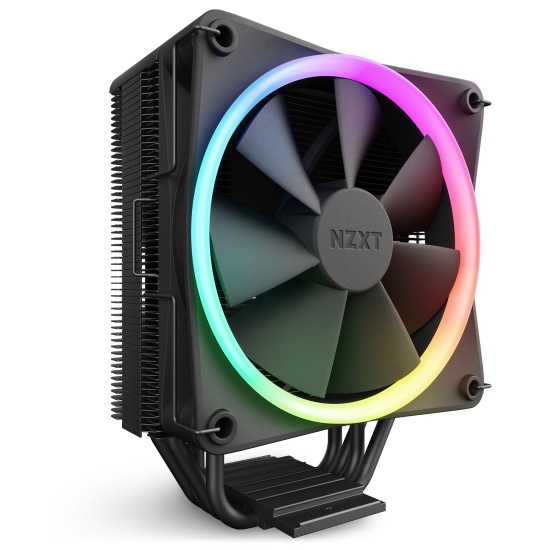 NZXT T120 RGB Processor Air cooler 12 cm Black 1 pc(s) Image