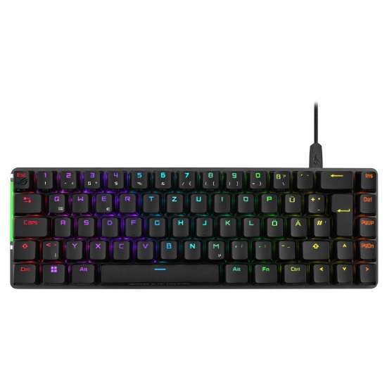 ASUS ROG Falchion Ace BLK keyboard USB QWERTZ German Black Image