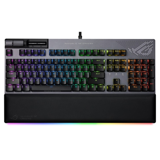 ASUS ROG Flare II Animate keyboard USB QWERTY English Black Image