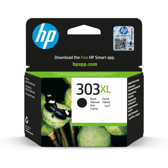 HP 303XL High Yield Black Original Ink Cartridge Image