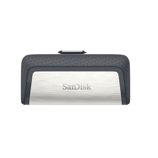 SanDisk Drive USB Ganda Ultra Tipe-C 256 GB USB flash drive USB Type-A / USB Type-C 3.2 Gen 1 (3.1 Gen 1) Grey, Silver Image