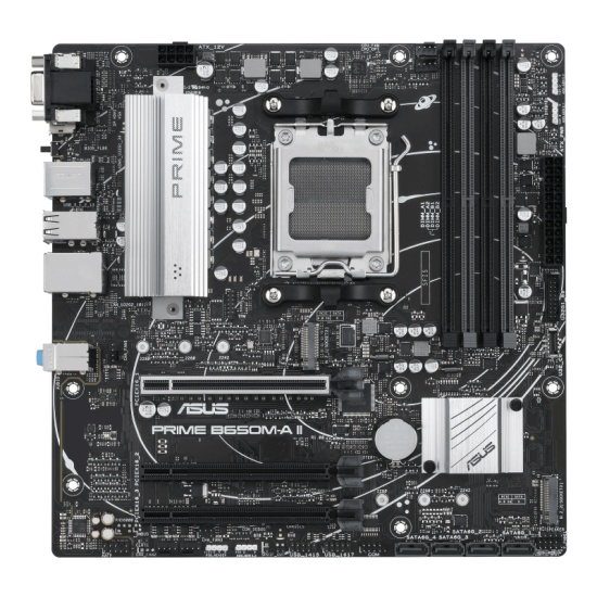 ASUS PRIME B650M-A II-CSM motherboard AMD B650 Socket AM5 micro ATX Image