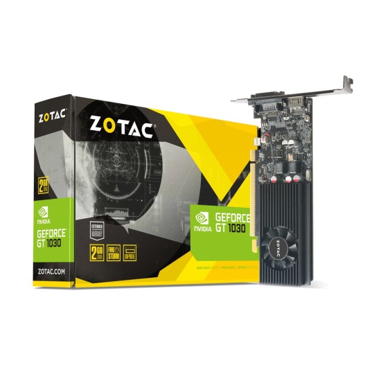 Zotac ZT-P10300A-10L graphics card NVIDIA GeForce GT 1030 2 GB GDDR5 Image
