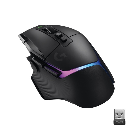 Logitech G G502 X PLUS - LIGHTSPEED Wireless RGB Gaming Mouse Image